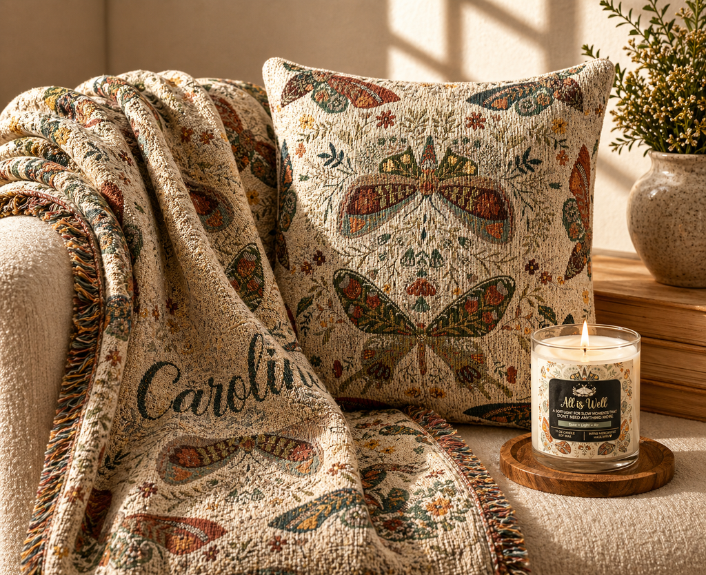 Moth Botanica | Wildflower Garden - Calm Glow Candle Set Infin8 Mercantile