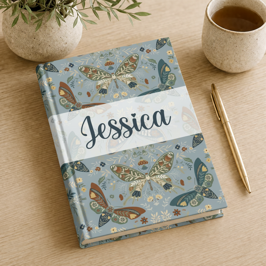 Moth Botanica | Midnight Sky Garden Journal Printify