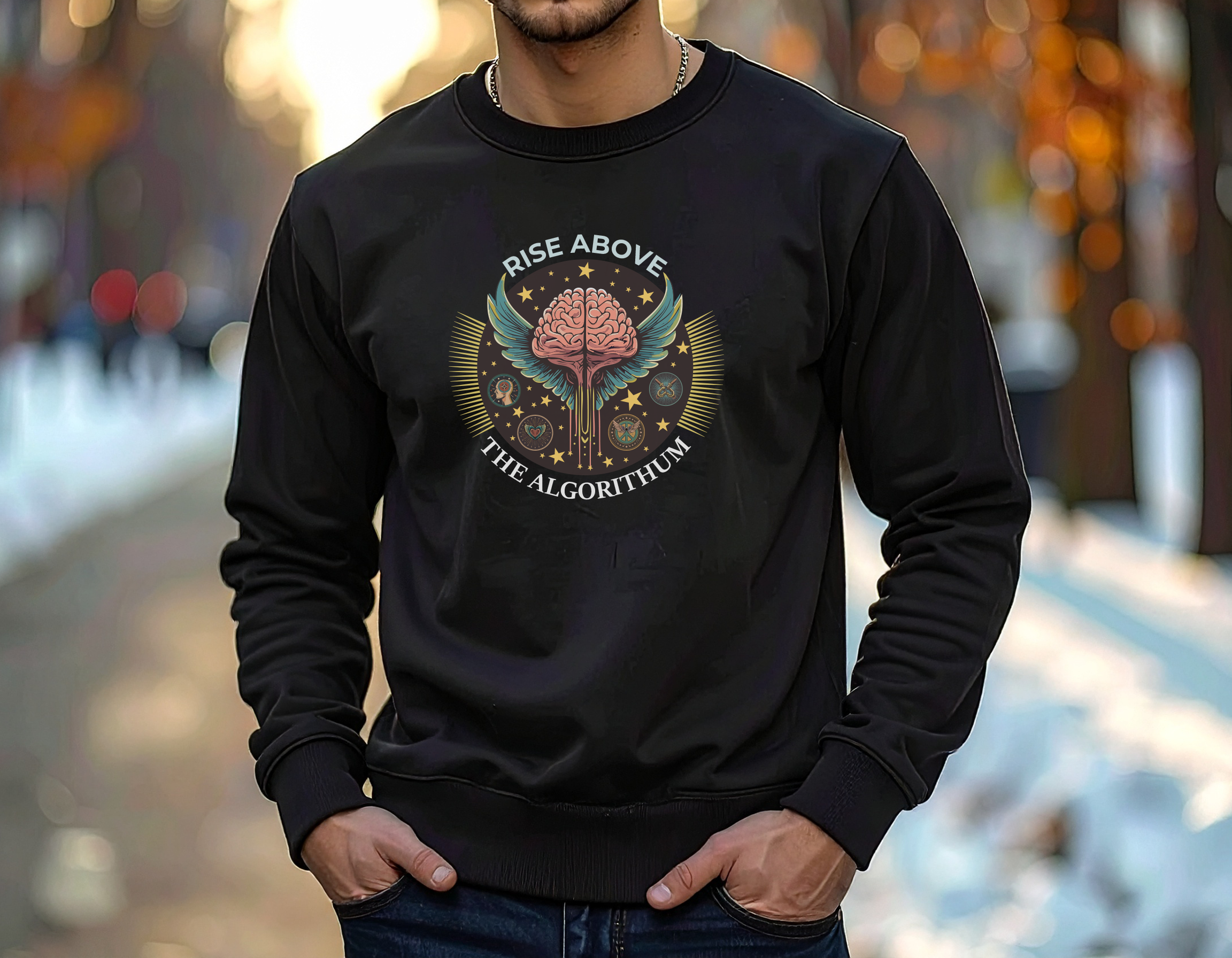 Rise Above the Algorithm Sweatshirt