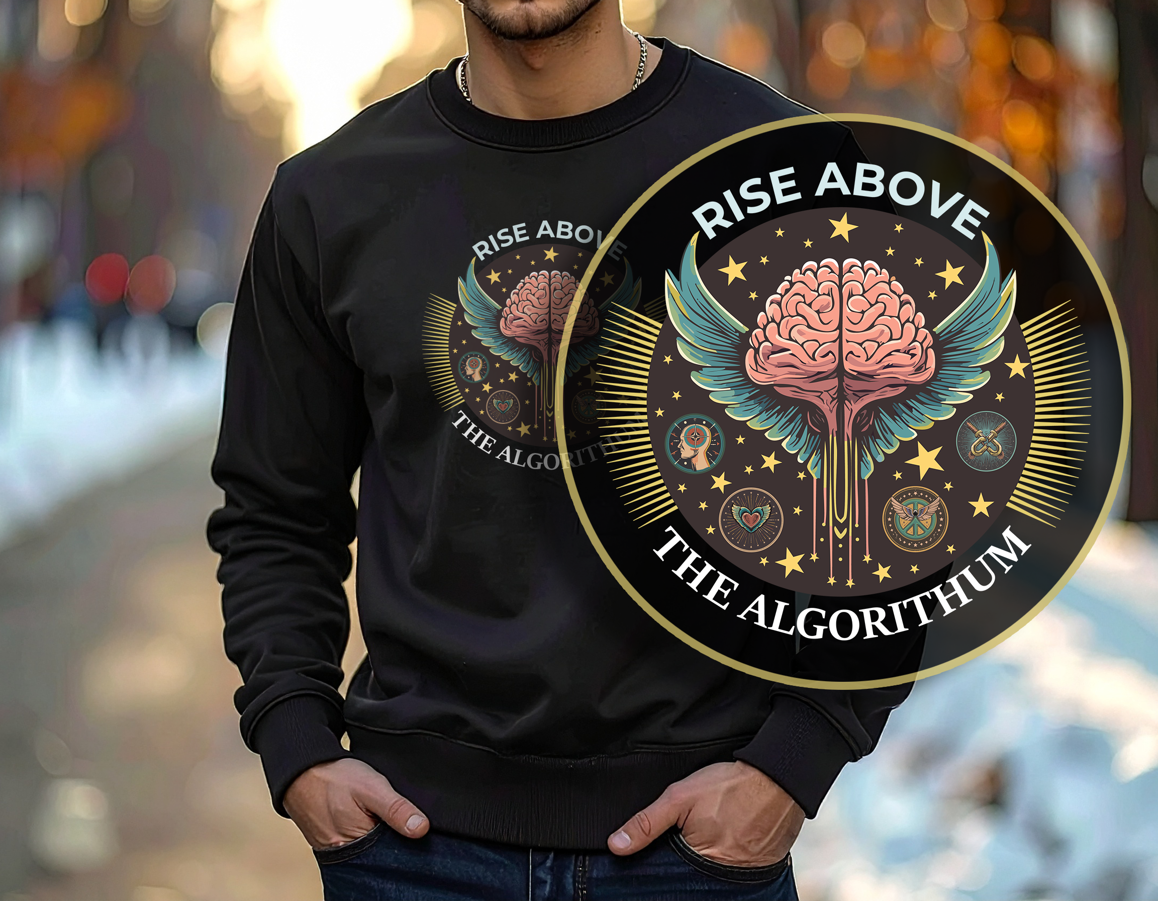 Rise Above the Algorithm Sweatshirt