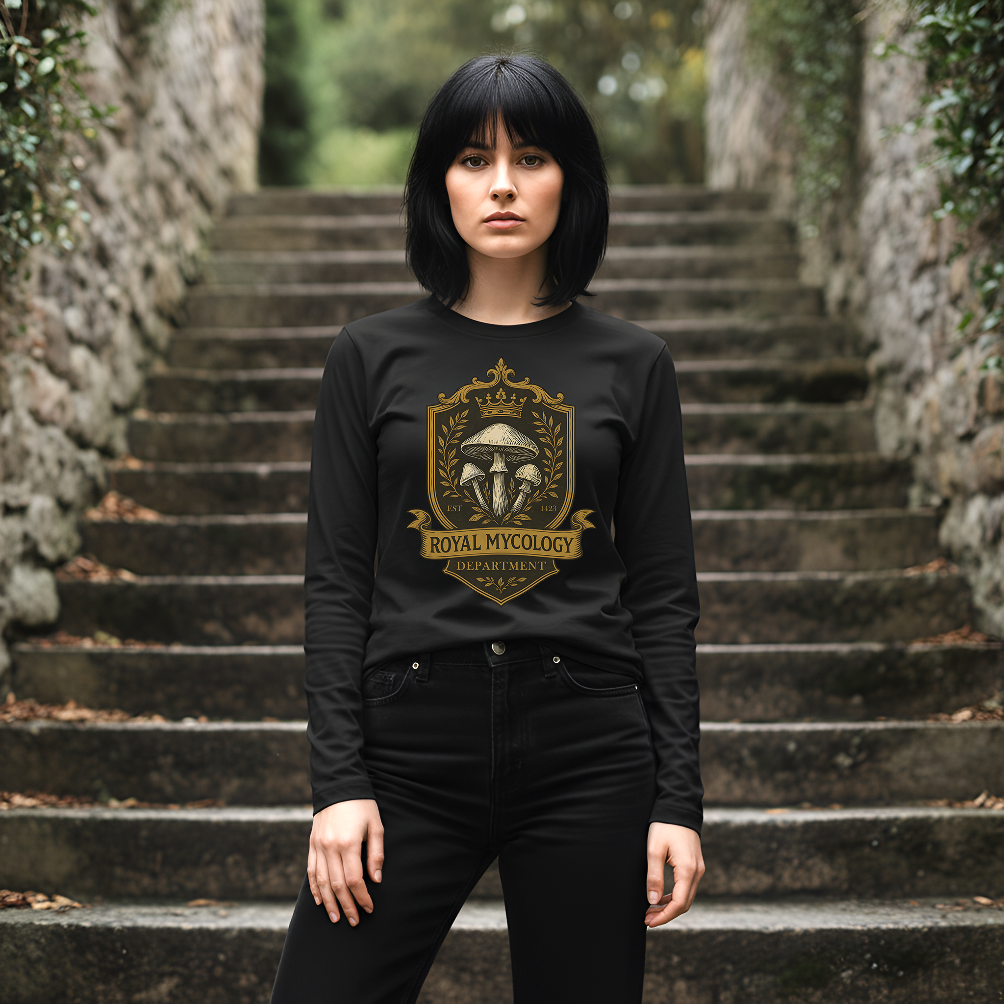 Royal Mycology Department Tee | Castlecore Mushroom Fantasy Shirt