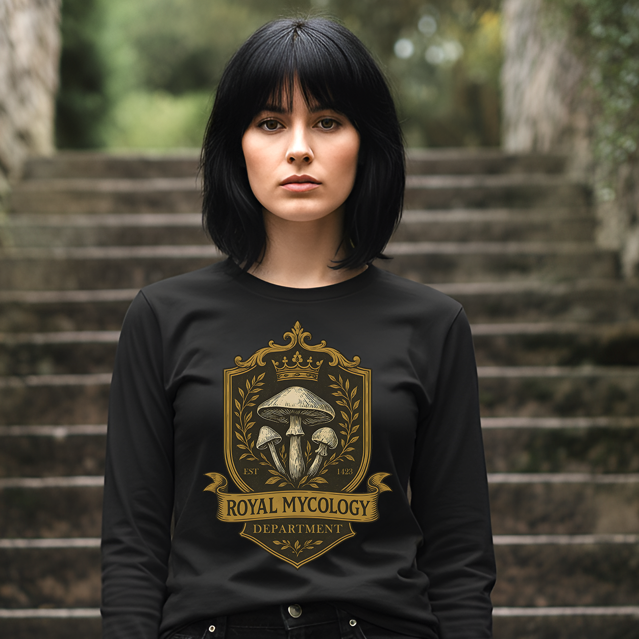 Royal Mycology Department Tee | Castlecore Mushroom Fantasy Shirt