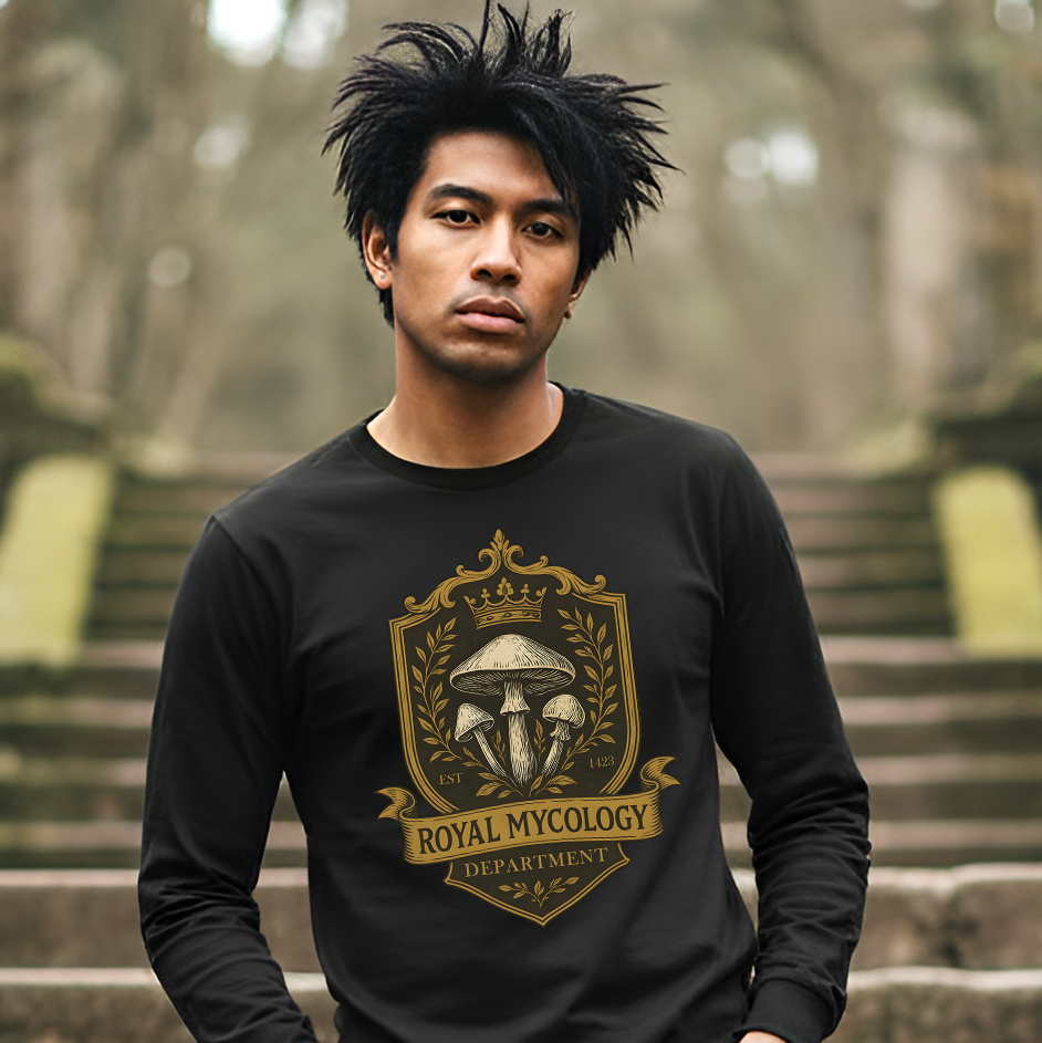 Royal Mycology Department Tee | Castlecore Mushroom Fantasy Shirt