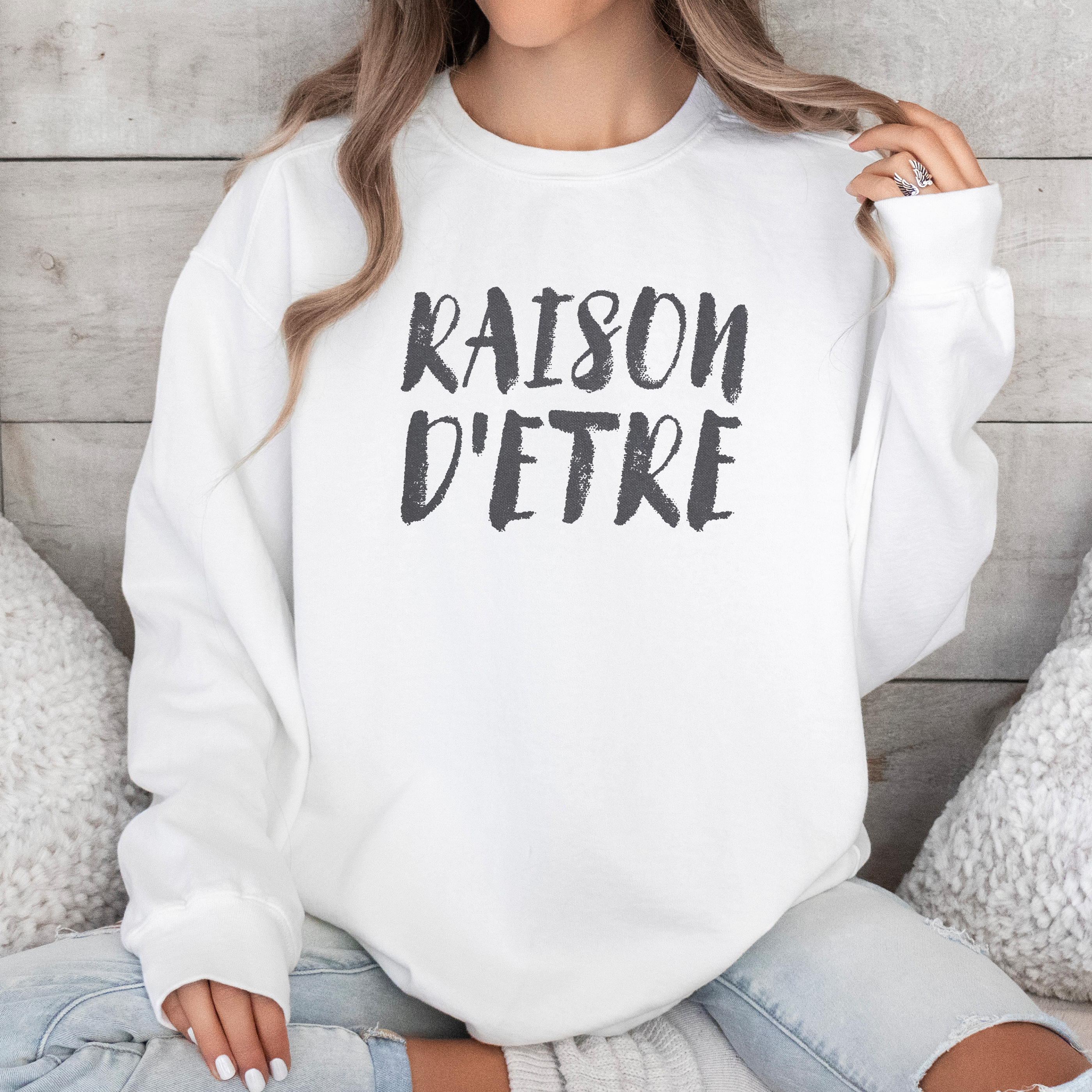 Raison d Etre Shirt | Comfort Colors Self Growth Purpose Tee, Minimalist Philosophy Top, Soft Shirt for Meaningful Living
