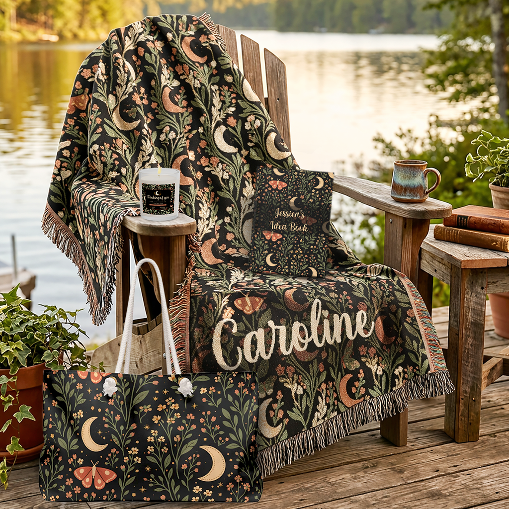 Lunar Moth | Garden Tote Bag Printify