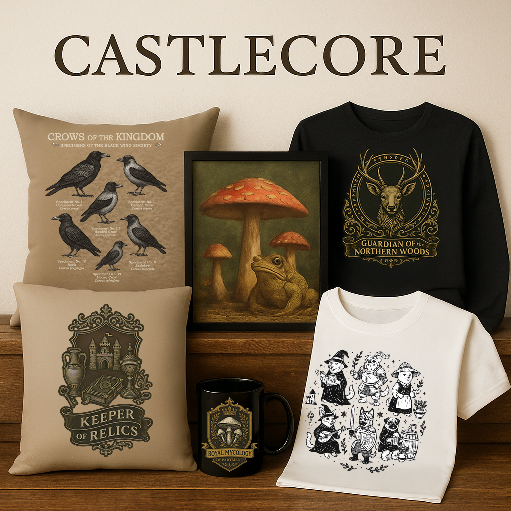 The Feline Court Medieval Cat Sweatshirt | Castlecore Pullover