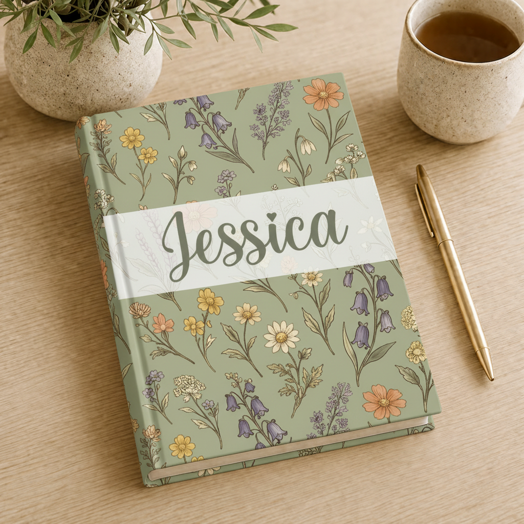 Spring Has Sprung In Green Name Journal