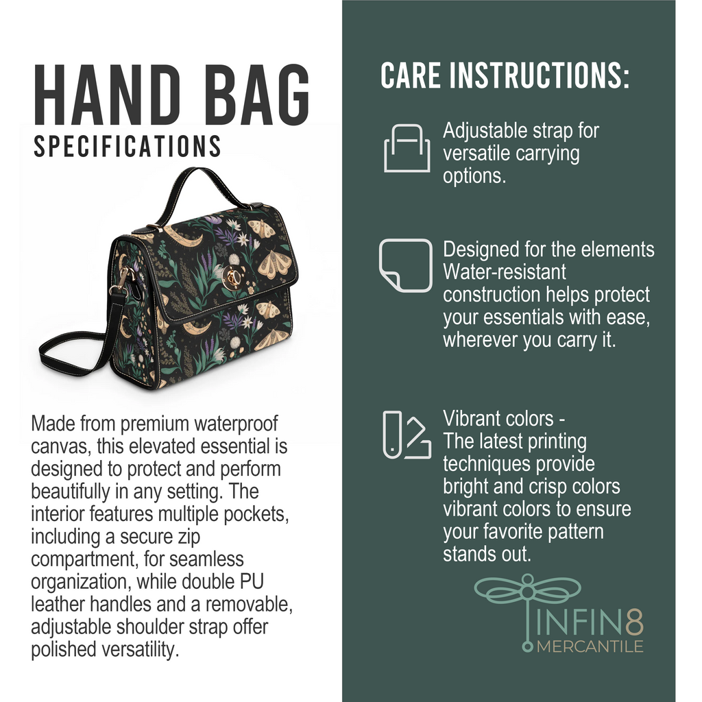 Midnight Woodland | Reverie Handbag Infin8 Mercantile