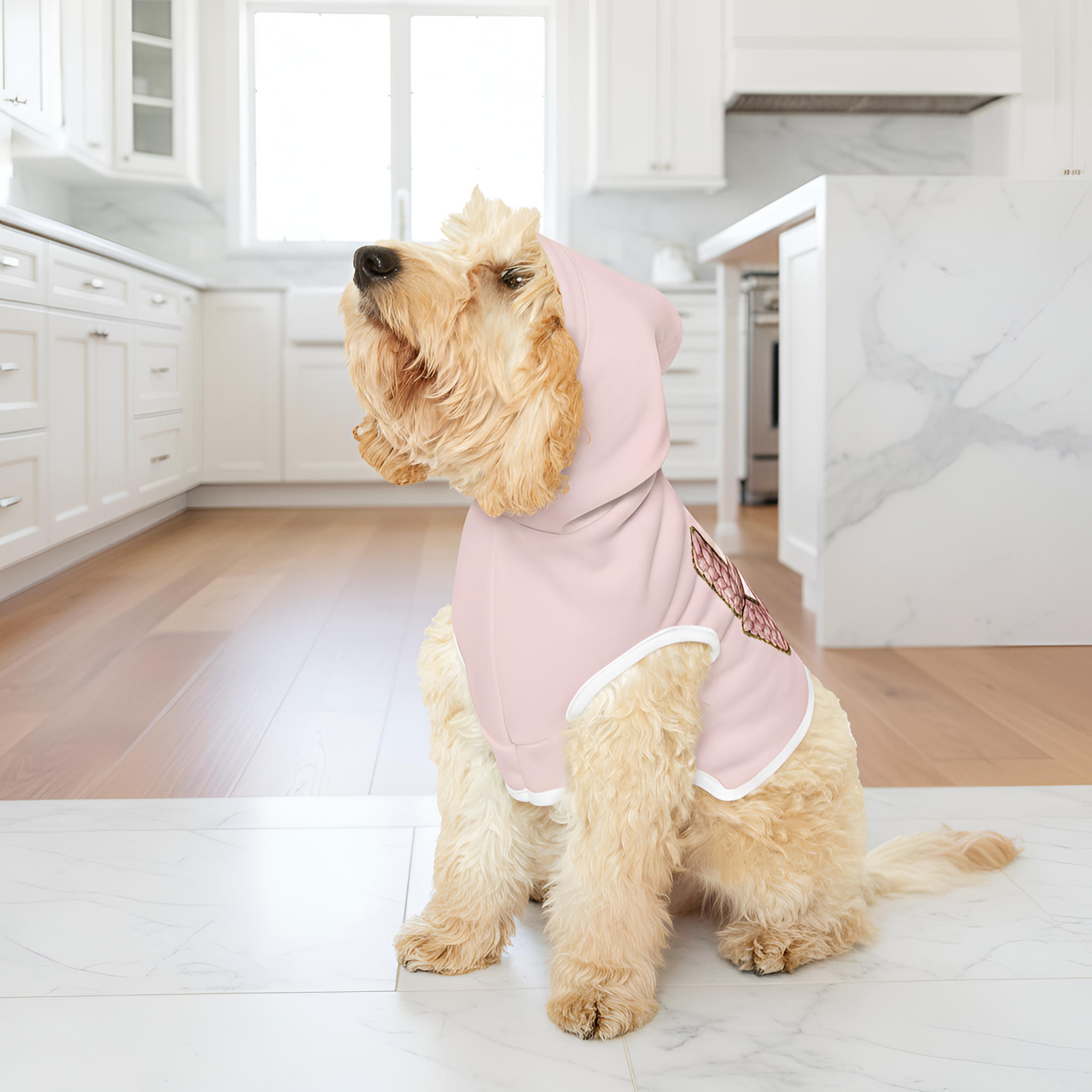 Dog Hoodie Valentine | Be Mine Heart Dog Sweater Cozy Pet Shirt
