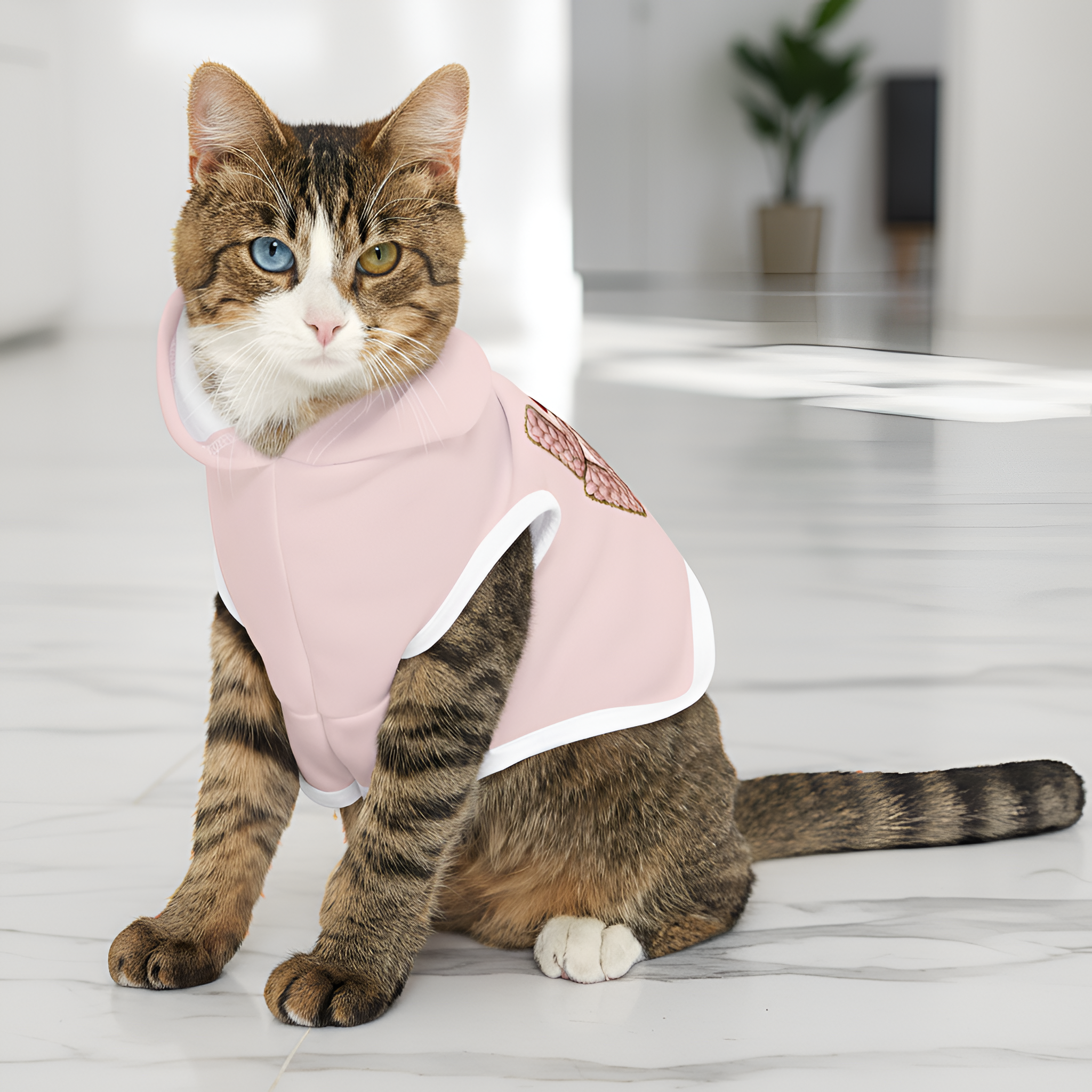 Dog Hoodie Valentine | Be Mine Heart Dog Sweater Cozy Pet Shirt