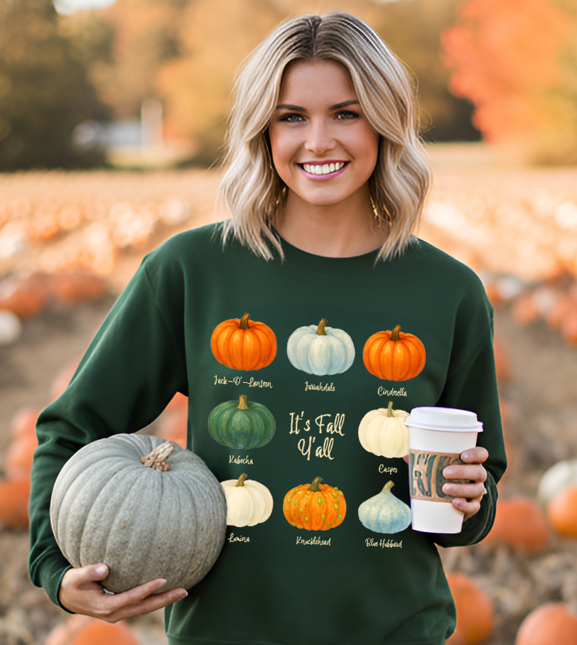 It’s Fall Y’all Pumpkin Sweatshirt