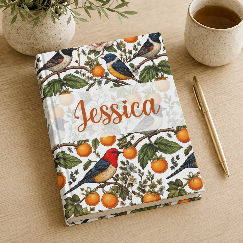 Garden Songbird | Citrus Bloom Journal Printify