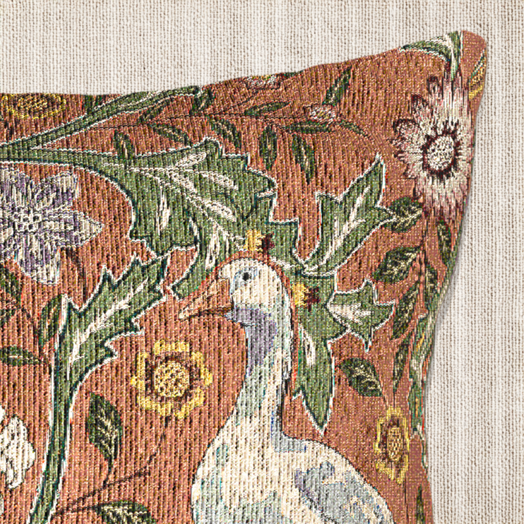 Thistle & Wing | Blush Garden Woven Pillow Printify