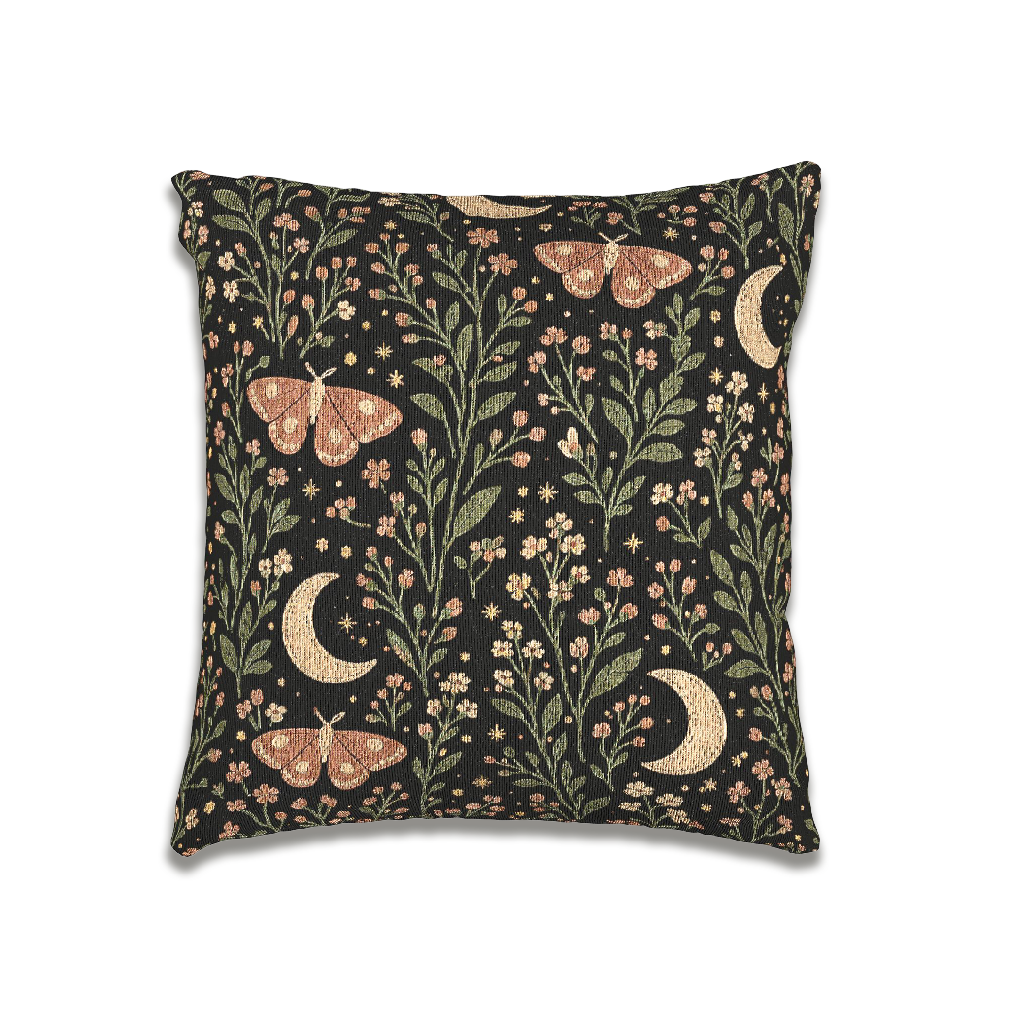 Pretty In Pink | Floral Woven Pillow Printify