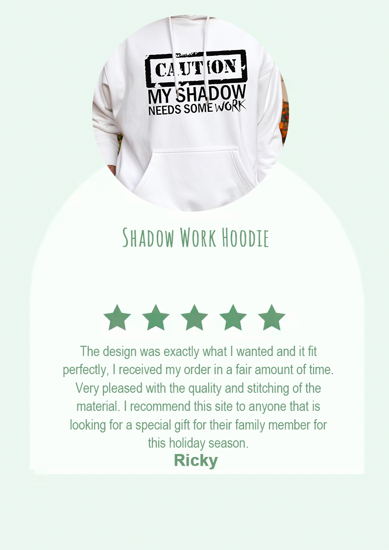 Caution My Shadow Needs Some Work Hoodie