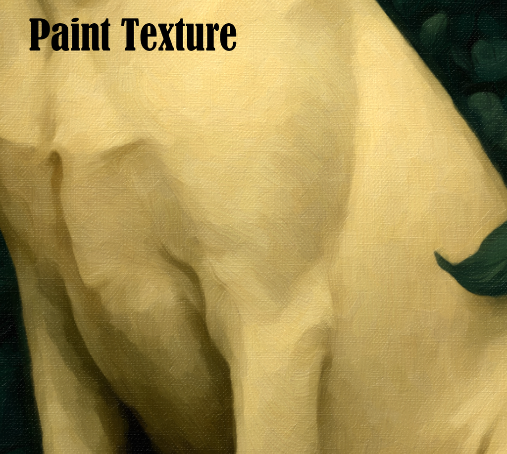 Yellow Labrador Retriever Canvas | Forest Garden Botanical Dog Wall Art with Painterlye